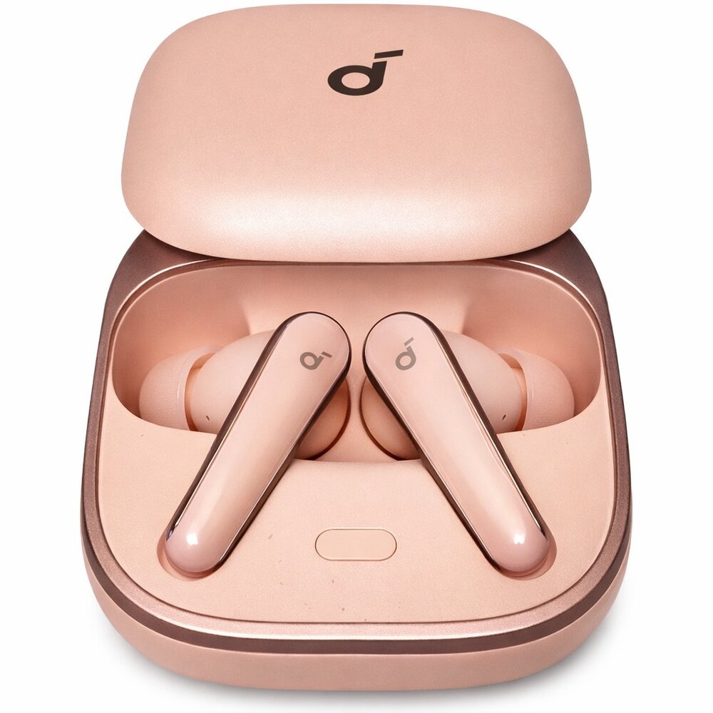 Soundcore Liberty 5 Anker ANC Earbuds Dolby 6-Mic AI Clear Call Rose Apricot New